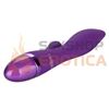 Vibrador con estimulador de clitoris Aura Dual Lover con carga USB